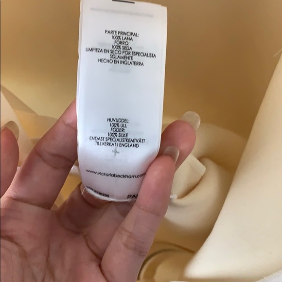 NWT Victoria Beckham white wool dress Sz US 8 - Picture 8 of 10